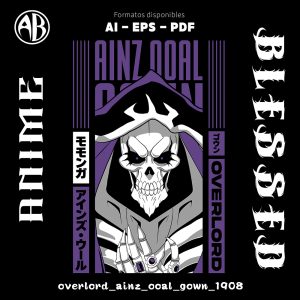 Overlord - Ainz Ooal Gown-Vector - SKU1908