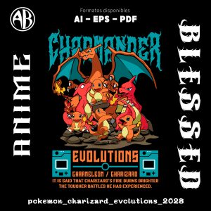 Pokemon - Charizard Evolutions-Vector - SKU2028