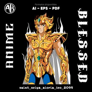 Saint Seiya - Aioria Leo-Vector - SKU2099