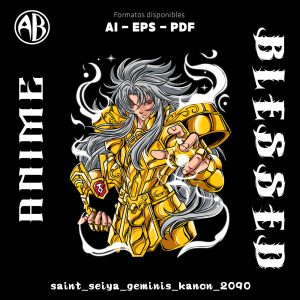 Saint Seiya - Geminis Kanon-Vector - SKU2090