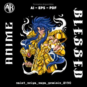 Saint Seiya - Saga Geminis-Vector - SKU2130