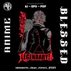 Sakamoto Days - Elenco-Vector - SKU2023