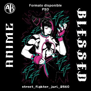 Street Fighter - Juri-PSD - SKU2560