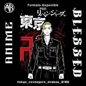 Tokyo Revengers - Draken-PSD - SKU2182
