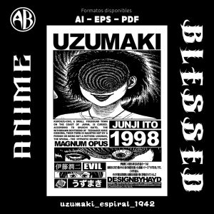 Uzumaki - Espiral-Vector - SKU1942