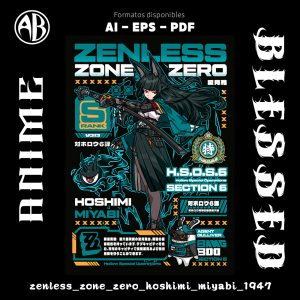Zenless Zone Zero - Hoshimi Miyabi-Vector - SKU1947