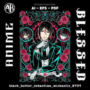 Black Butler - Sebastian Michaelis-Vector - SKU2737