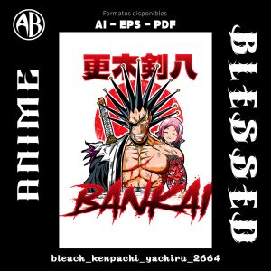 Bleach - Kenpachi Yachiru-Vector - SKU2664