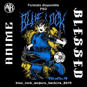 Blue Lock - Meguru Bachira-PSD - SKU2619