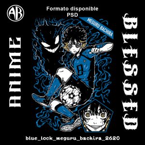 Blue Lock - Meguru Bachira-PSD - SKU2620