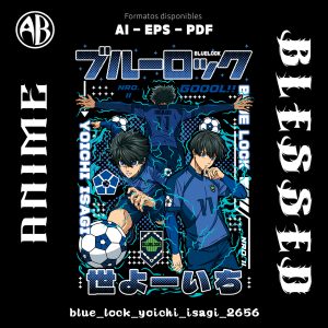 Blue Lock - Yoichi Isagi-Vector - SKU2656