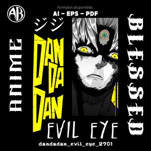 Dandadan - Evil Eye-Vector - SKU2701