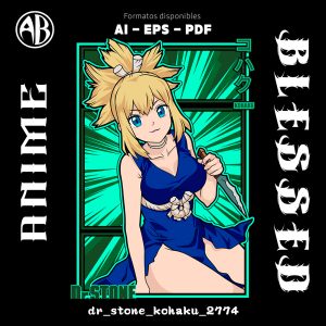 Dr Stone - Kohaku-Vector - SKU2774