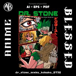 Dr Stone - Senku Kohaku-Vector - SKU2732