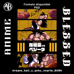 Dragon Ball - Z Goku Vegeta-PSD - SKU2684
