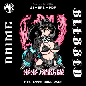 Fire Force - Maki-Vector - SKU2603