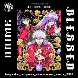 Inuyasha - Inuyasha Sesshomaru Kaede-Vector - SKU2718