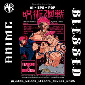 Jujutsu Kaisen - Itadori Sukuna-Vector - SKU2596