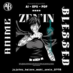 Jujutsu Kaisen - Maki Zenin-Vector - SKU2778