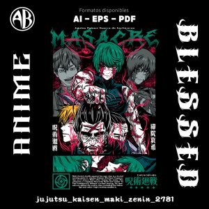 Jujutsu Kaisen - Maki Zenin-Vector - SKU2781
