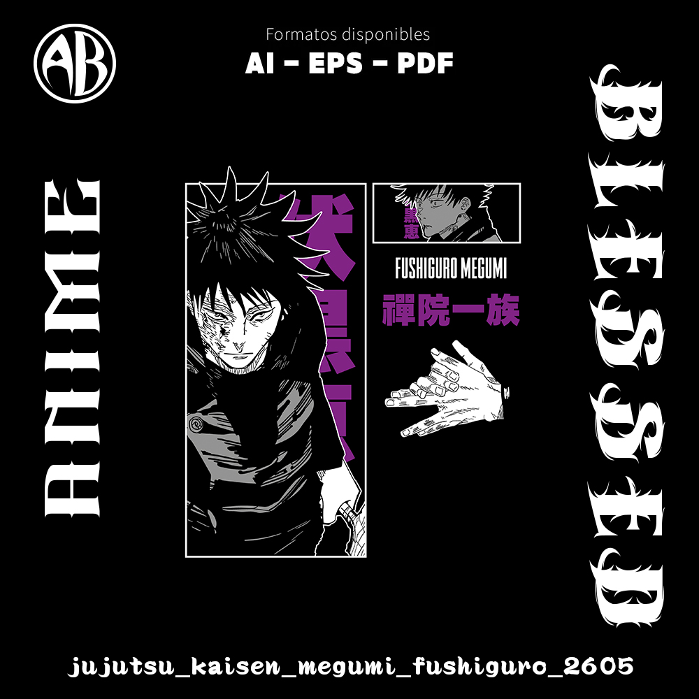 catalogo-jujutsu_kaisen_megumi_fushiguro_2605