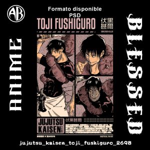 Jujutsu Kaisen - Toji Fushiguro-PSD - SKU2698