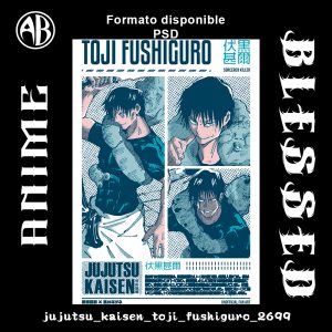 Jujutsu Kaisen - Toji Fushiguro-PSD - SKU2699