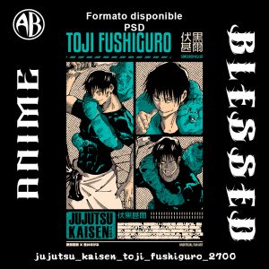 Jujutsu Kaisen - Toji Fushiguro-PSD - SKU2700