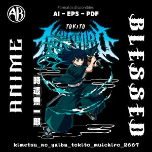 Kimetsu no Yaiba - Tokito Muichiro-Vector - SKU2667