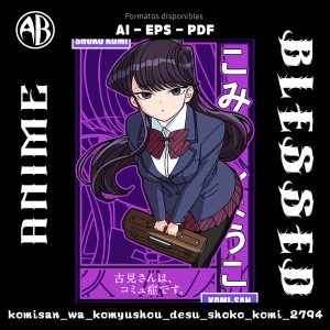 Komisan Wa Komyushou Desu - Shoko Komi-Vector - SKU2794