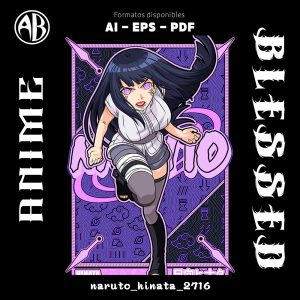 Naruto - Hinata-Vector - SKU2716