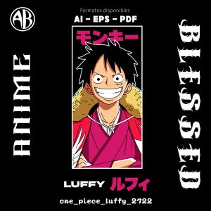 One Piece - Luffy-Vector - SKU2722