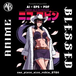 One Piece - Nico Robin-Vector - SKU2726