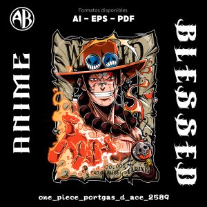 One Piece - Portgas D Ace-Vector - SKU2589