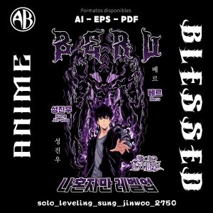 Solo Leveling - Sung Jinwoo-Vector - SKU2750