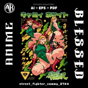 Street Fighter - Cammy-Vector - SKU2744
