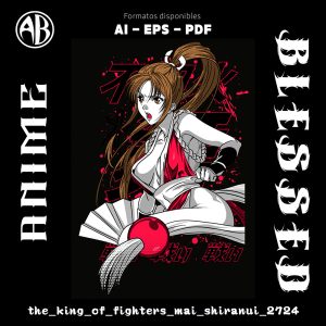 The King Of Fighters - Mai Shiranui-Vector - SKU2724
