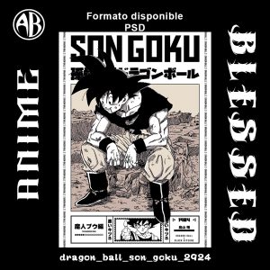 Dragon Ball - Son Goku-PSD - SKU2924