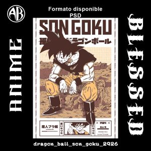 Dragon Ball - Son Goku-PSD - SKU2926