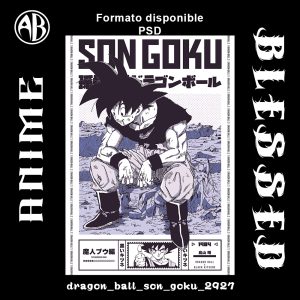 Dragon Ball - Son Goku-PSD - SKU2927