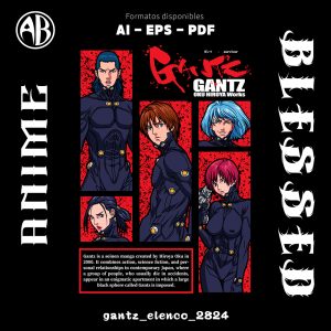 Gantz - Elenco-Vector - SKU2824