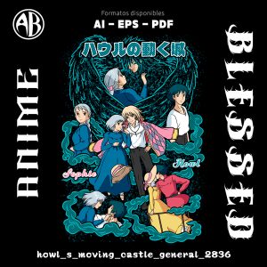 Howl S Moving Castle - General-Vector - SKU2836