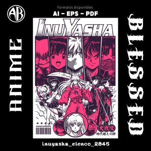 Inuyasha - Elenco-Vector - SKU2845