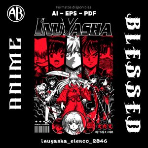 Inuyasha - Elenco-Vector - SKU2846