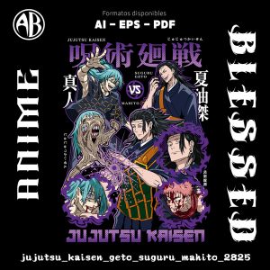 Jujutsu Kaisen - Geto Suguru Mahito-Vector - SKU2825