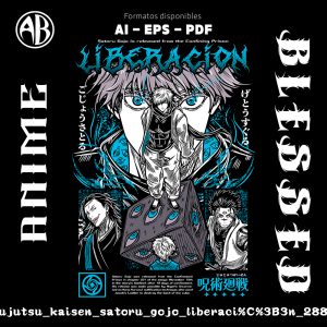 Jujutsu Kaisen - Satoru Gojo Liberación-Vector - SKU2889