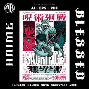 Jujutsu Kaisen - Yuta Sacrifice-Vector - SKU2831