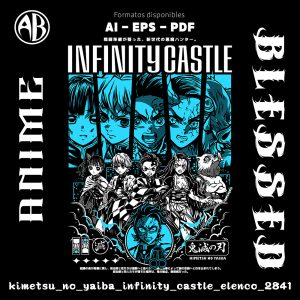 Kimetsu no Yaiba - Infinity Castle Elenco-Vector - SKU2841