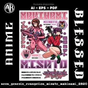 Neon Genesis Evangelion - Misato Makinami-Vector - SKU2820