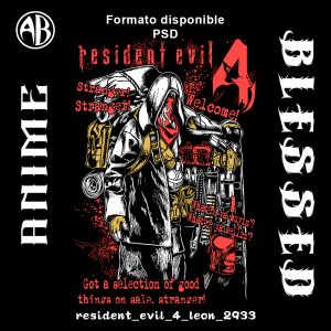 Resident Evil - 4 Leon-PSD - SKU2933